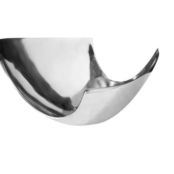 Kauss ABSTRACT 35cm hõbedane aluminium